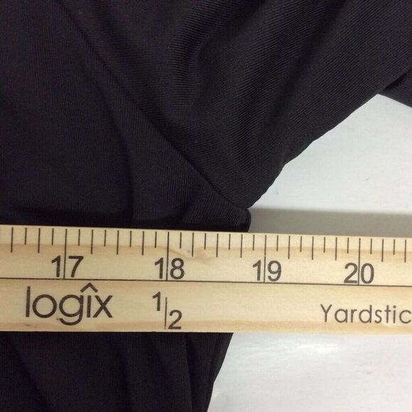 Merryfun Womens Summer Tunic Top Black Off Shoulder Scoop Neck Ruffles XL New - Picture 6 of 9